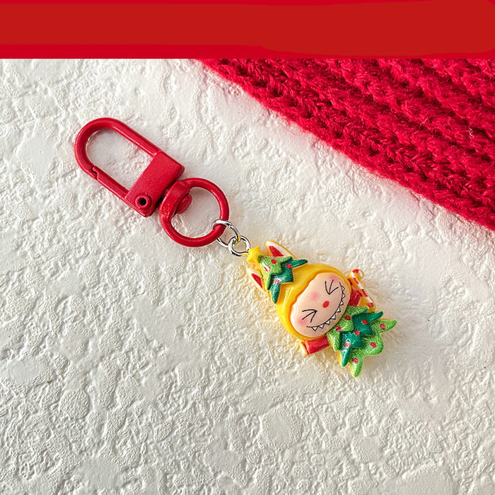 Wholesale Cute Cartoon Keychains for Christmas