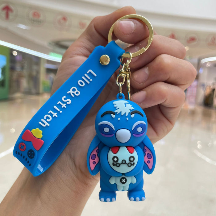 Wholesale Keychain Bag Pendant Car Keychain Doll Machine Cartoon