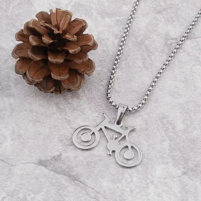 Wholesale Personalized Children's Stainless Steel Necklace JDC-NE-YSJZ008