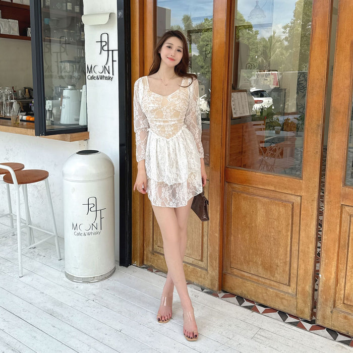 Wholesale Advanced style one-piece conservative hot spring swimsuit for girls' swimsuit