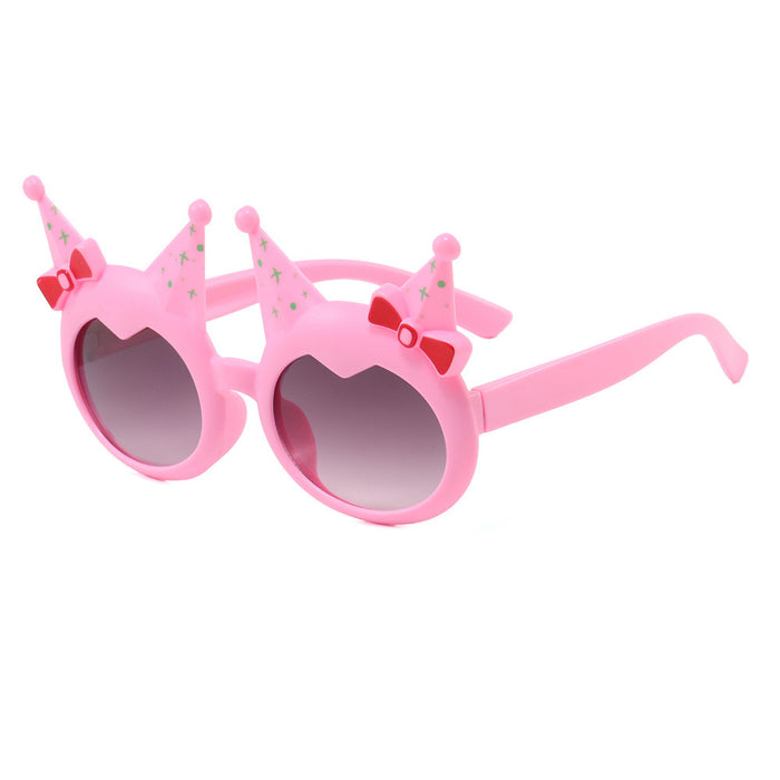 Wholesale Children's sunglasses, cute sun protection and sunshade glasses, fashionable sunglasses for little girls, and new glasses for baby girls
