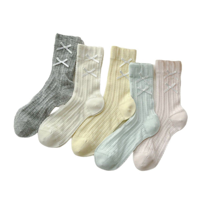 Wholesale Bow socks, thin ballet socks, lace socks, mesh cotton socks