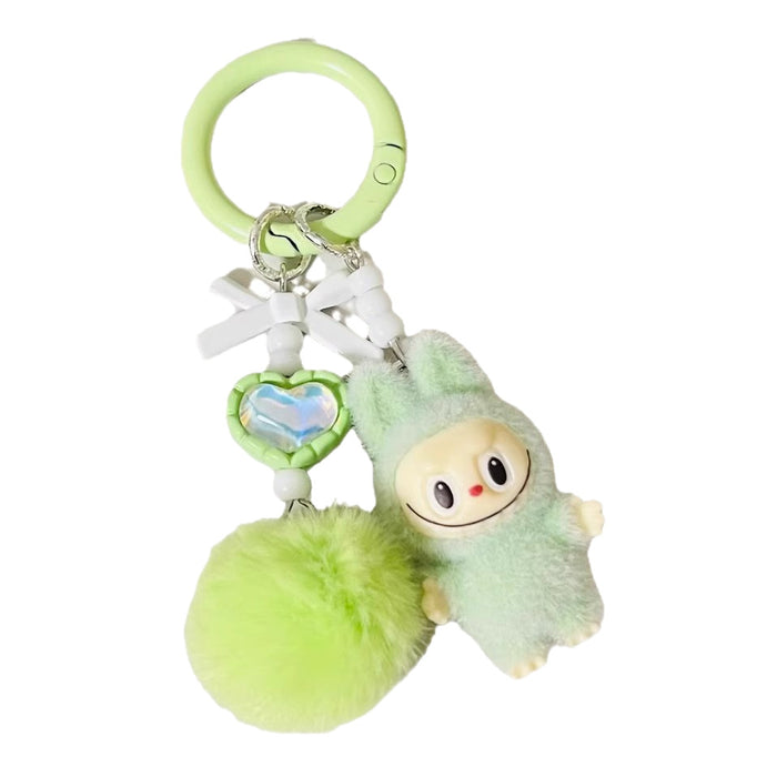 Wholesale Doll Enamel Sitting Posture Cute Mobile Phone Pendant Keychain