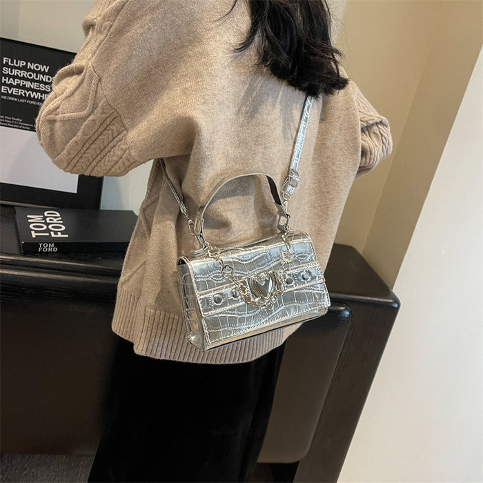 Wholesale New Sweetheart Handbag, niche design, retro shoulder bag, versatile and high-end crossbody bag