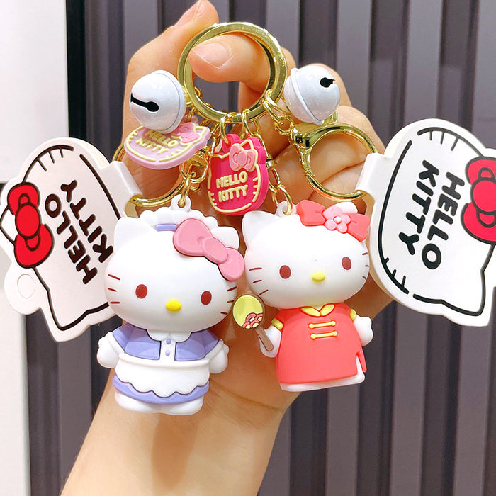 Wholesale Cartoon Doll PVC Keychain (s) JDC-KC-YuanD005
