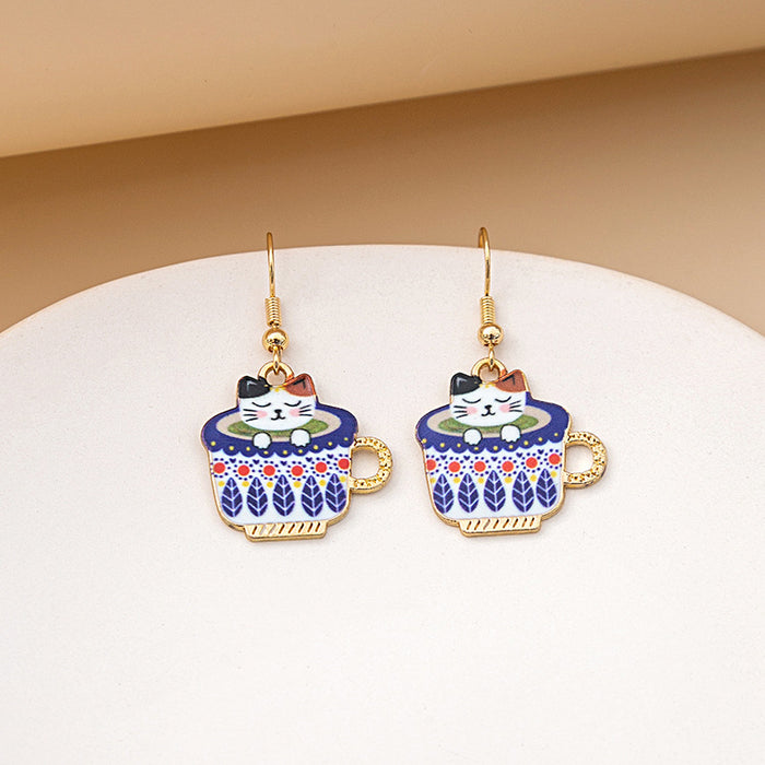 Wholesale Fun cartoon cute earrings