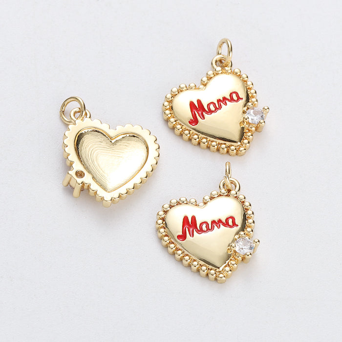 Wholesale Necklace No Fading Women's Pendant Mother's Day Pendant JDC-PT-YJ016