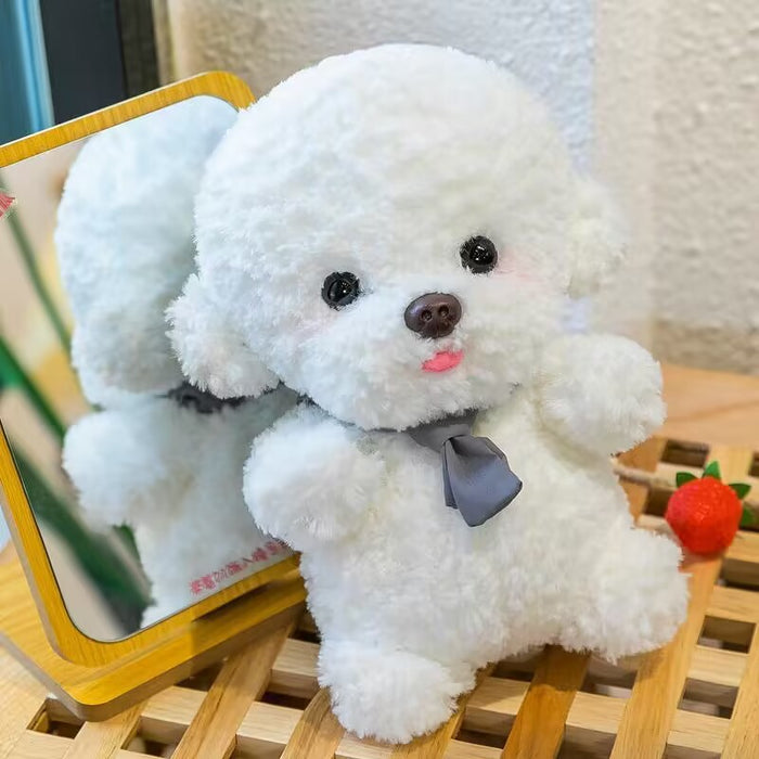 Wholesale Simulation White Bichon Frise Doll Cute JDC-DO-MW012