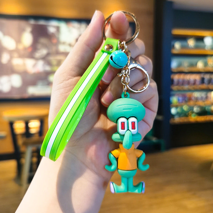 Wholesale Cartoon Doll Silicone Keychain JDC-KC-Tingm130