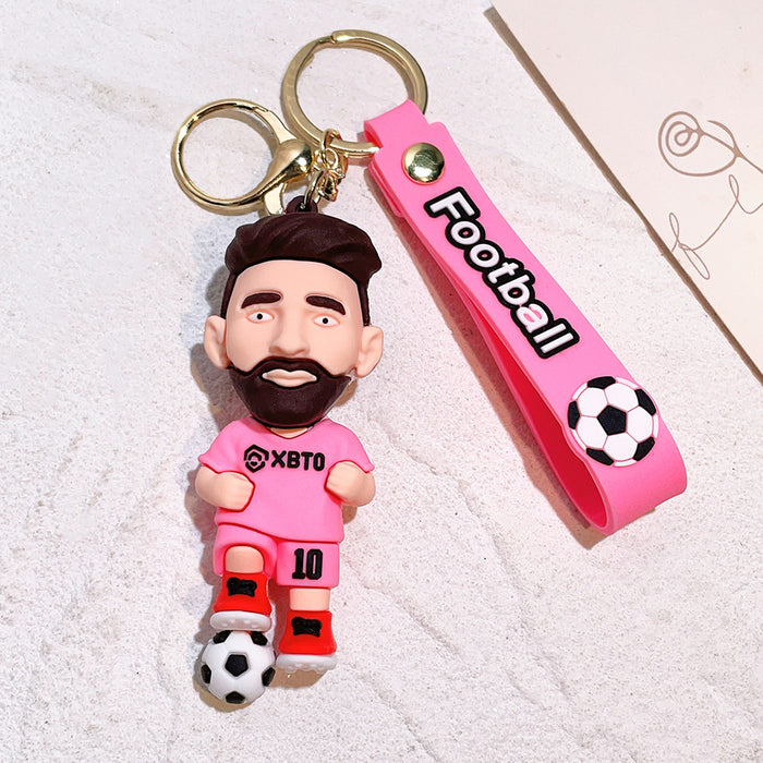 Wholesale Creative New Cartoon pvc Car Keychain  Cute Keychain