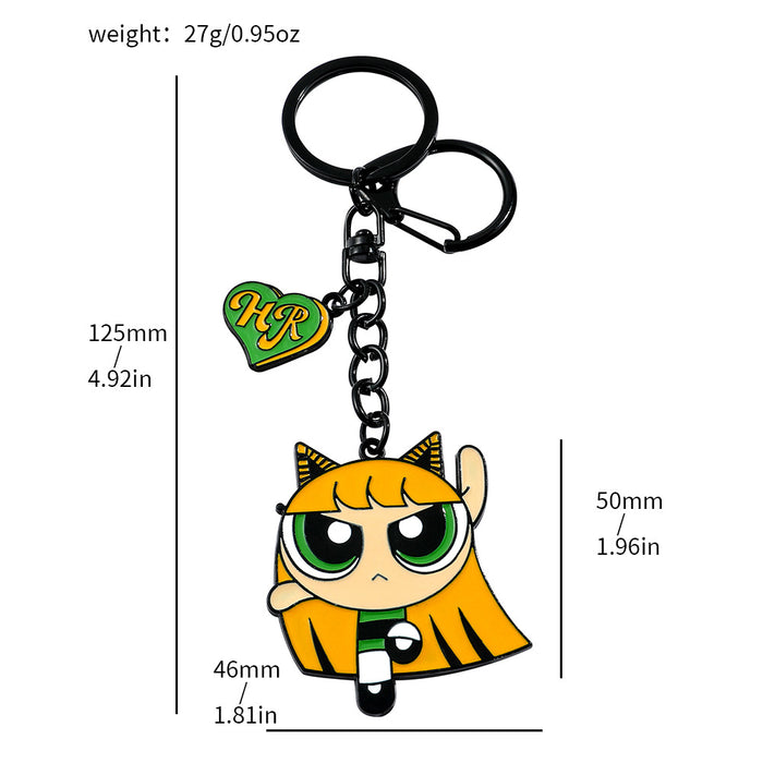 Wholesale Metal Keychain Cartoon Cute (M) JDC-KC-ShaoH010