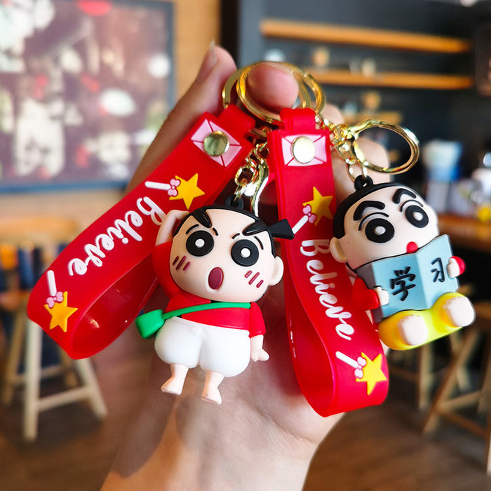 Wholesale Cartoon Doll Silicone Keychain JDC-KC-Tingm251