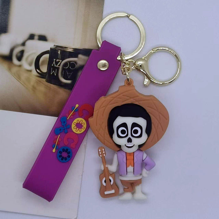 Wholesale cartoon dream ring travel notes doll key chain pendant bag car key chain accessories gift