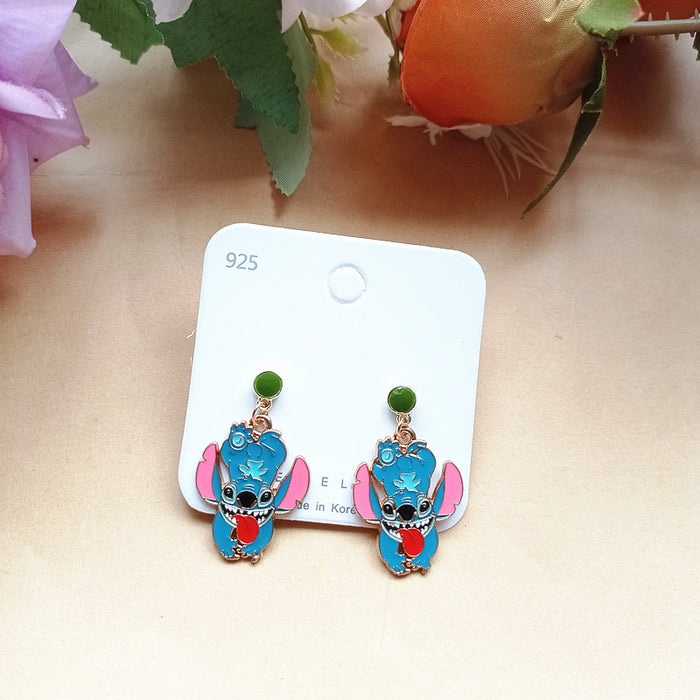 Wholesale Cute Alloy Cartoon Earrings JDC-ES-Xiaox013