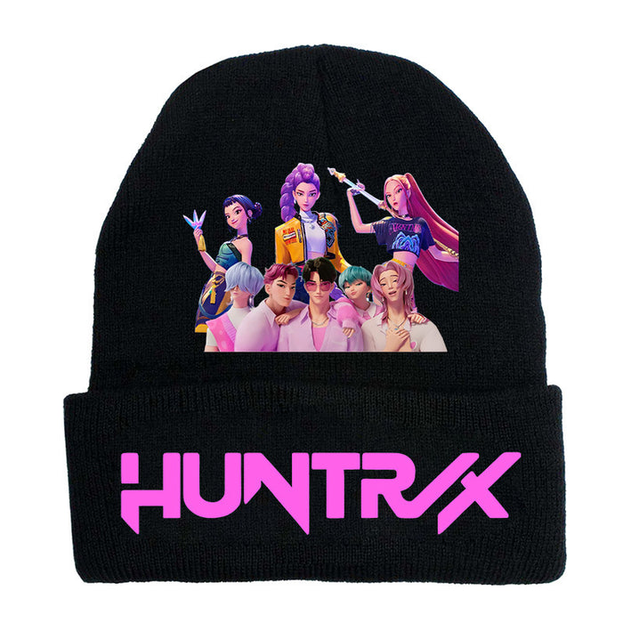 Wholesale KPOP-themed knitted hats  warm woolen hats