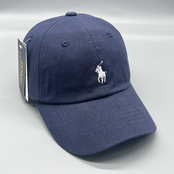Wholesale Horse Embroidery Baseball Cap Pure Cotton Washed Cloth Unisex Sun Protection