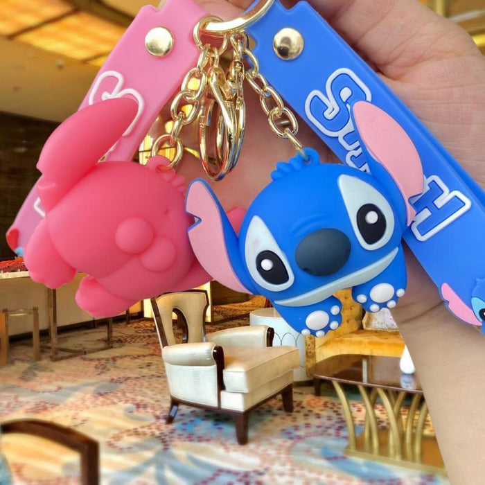 Wholesale Cartoon Silicone Doll Keychain JDC-KC-MingT120