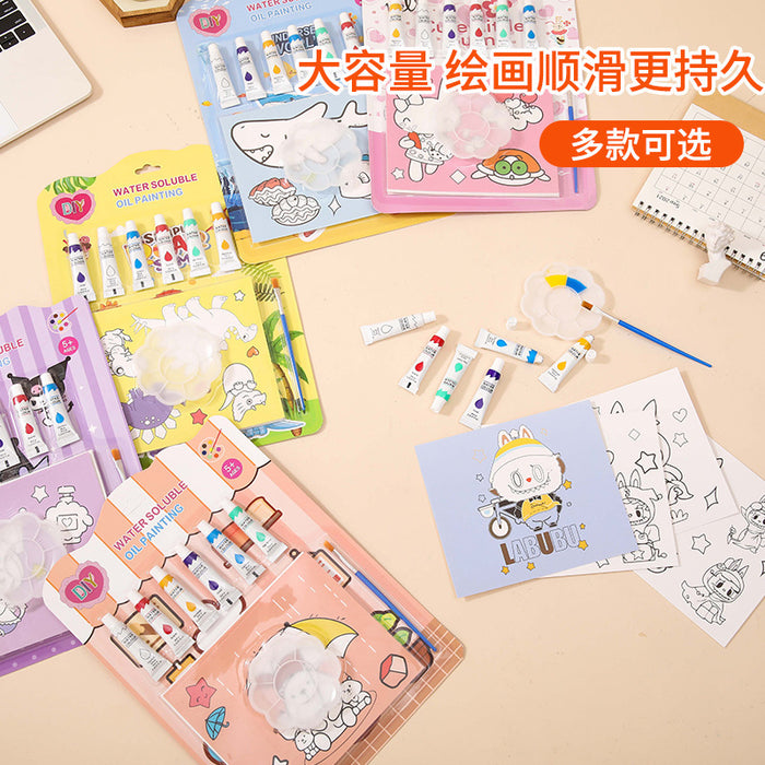 Wholesale DIY Puzzle Coloring Digital Oil Painting