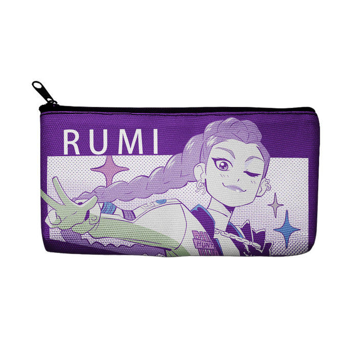 Wholesale K-pop merchandise canvas chain pencil cases stationery