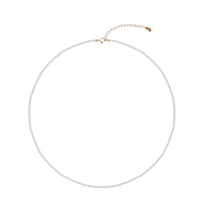 Wholesale Thin pearl necklace millet clavicle chain