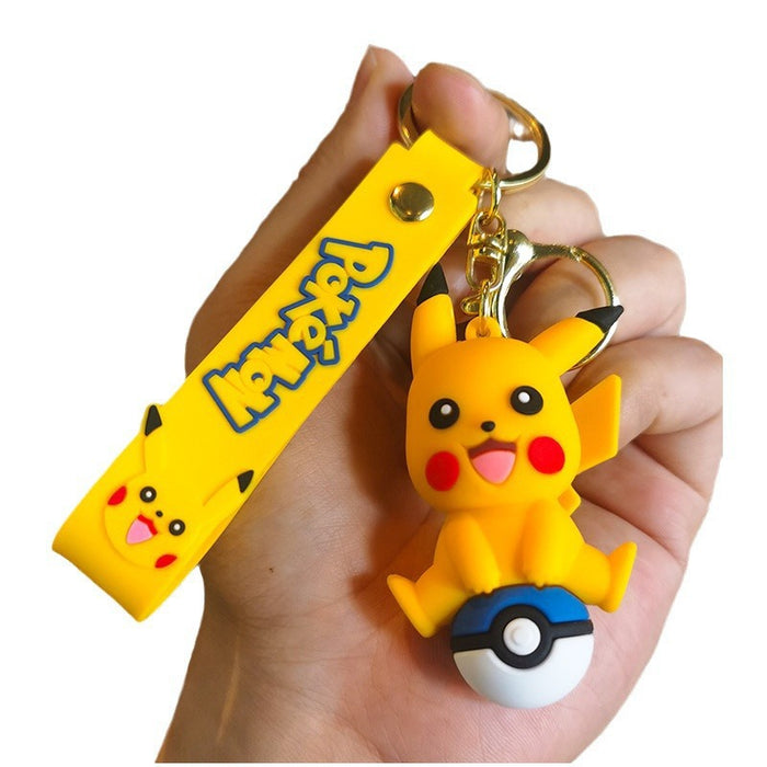 Wholesale Cartoon Doll Silicone Keychain JDC-KC-Tingm250