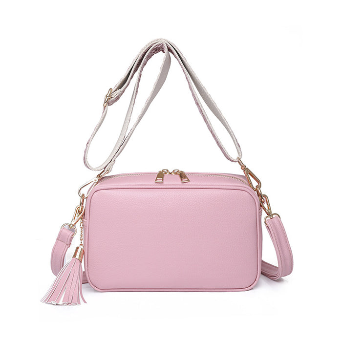 Wholesale Large Capacity PU Solid Color Shoulder Bag JDC-SD-YouYJ004