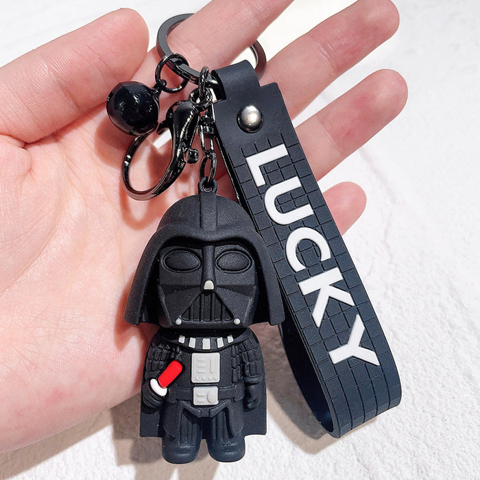 Wholesale Cartoon Silicone Doll Keychain JDC-KC-QiChao057