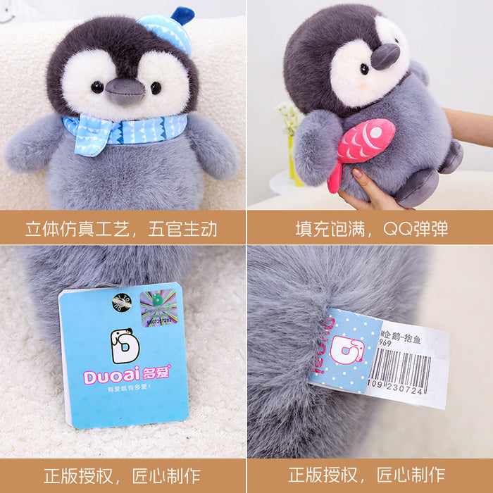 Wholesale Cute Penguin Plush Doll Simulation Toy Cloth Doll Pillow Birthday Gift
