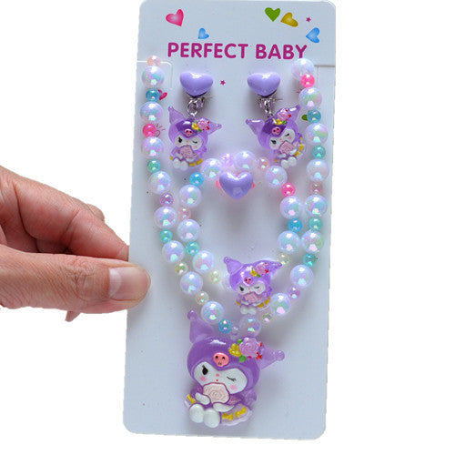 Wholesale Children' s Cartoon Cute Beaded Necklace