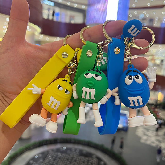 Wholesale Doll Pendants Cartoon Keychain Couple Keychain Small Gift School Bag Pendant JDC-KC-MiaoYi008