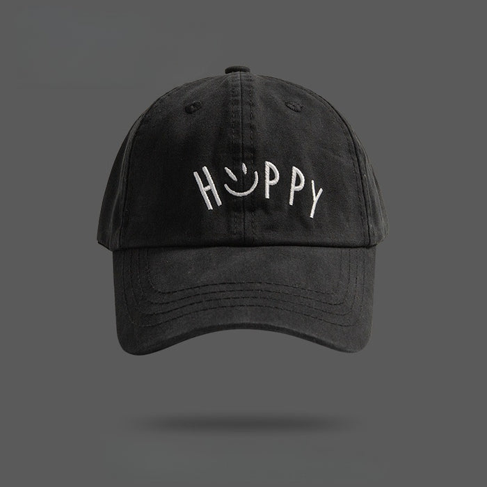 Wholesale Minimally embroidered soft top duckbill cap, versatile for couples, fashionable baseball cap