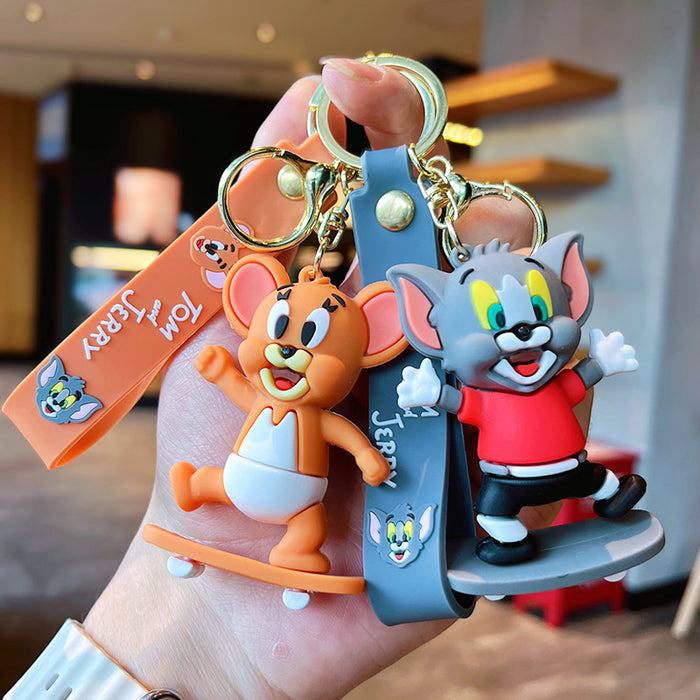 Wholesale Cartoon Cute PVC Keychain JDC-KC-NLu024