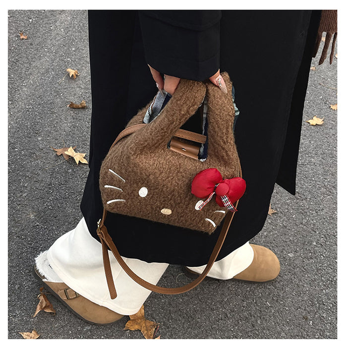 Wholesale Cute Cat Bag All-match Handbag  Shoulder Crossbody Bag