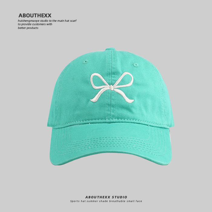 Wholesale Butterfly Embroidered Pattern Duck Tongue Hat Children's Sunshade Baseball Hat