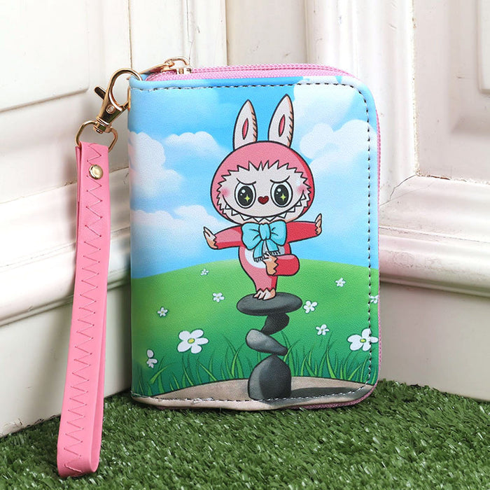 Wholesale Cartoon Animation Surrounding  with Card Storage Bag for Boys and Girls Portable Coin Purse