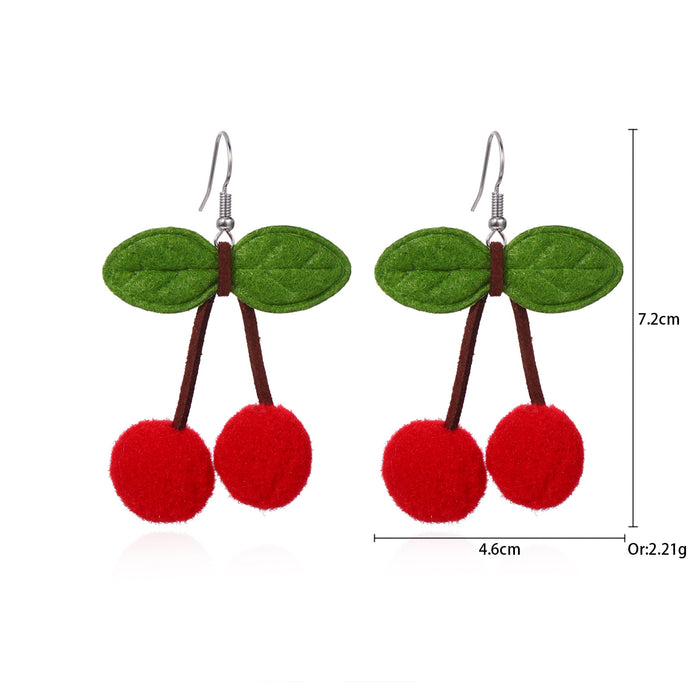 Wholesale Alloy bell snowman elk gingerbread man earrings Christmas earrings