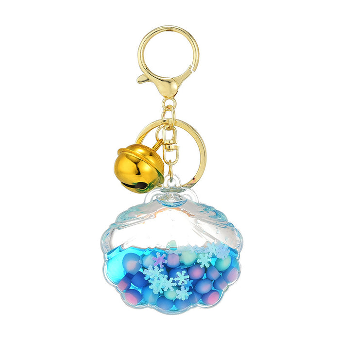 Wholesale Acrylic Color Beads Star Lollipop Keychain JDC-KC-ShuangD003