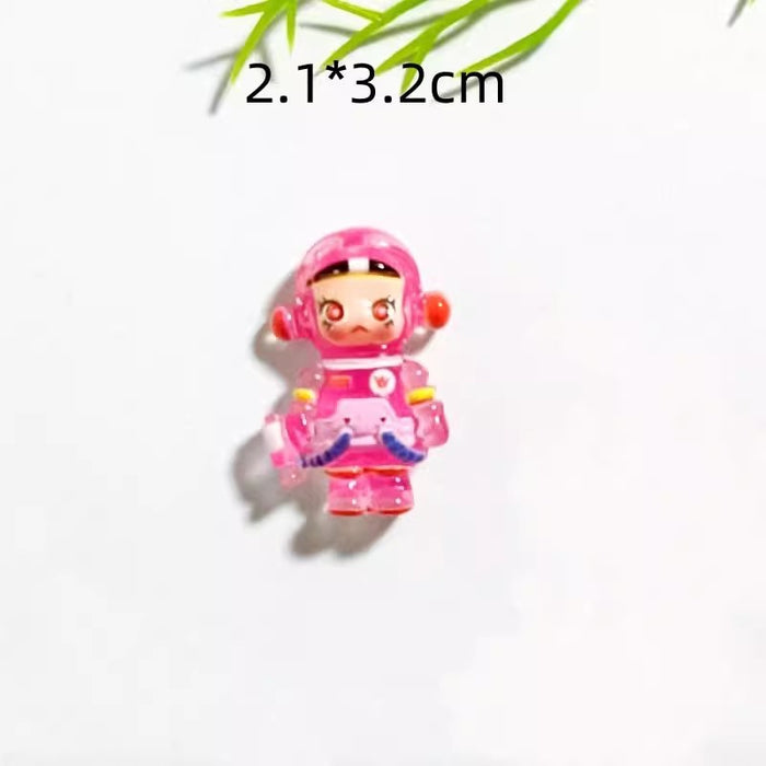 Wholesale Cute Astronaut Refrigerator Magnet Refrigerator Magnetic Sticker Personalized Creative Message Board Decorative Sticker