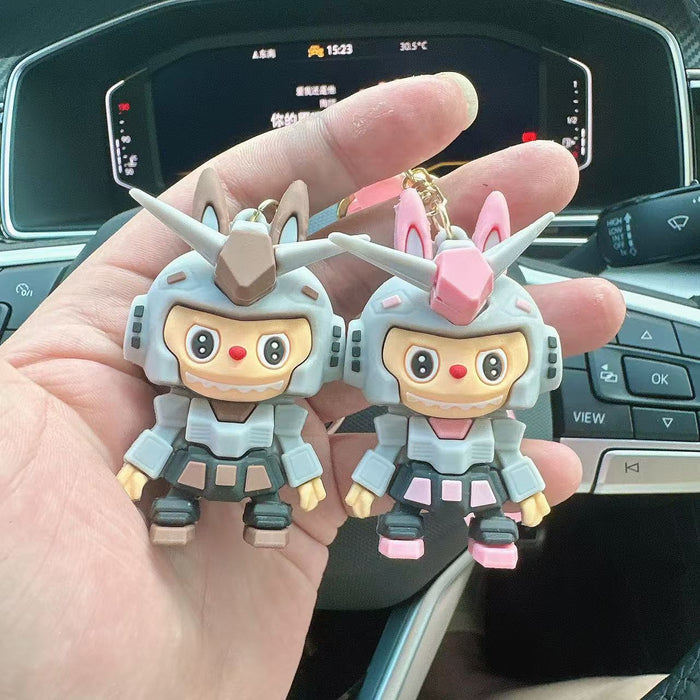 Wholesale Cartoon Mecha Keychain Pendant Keychain