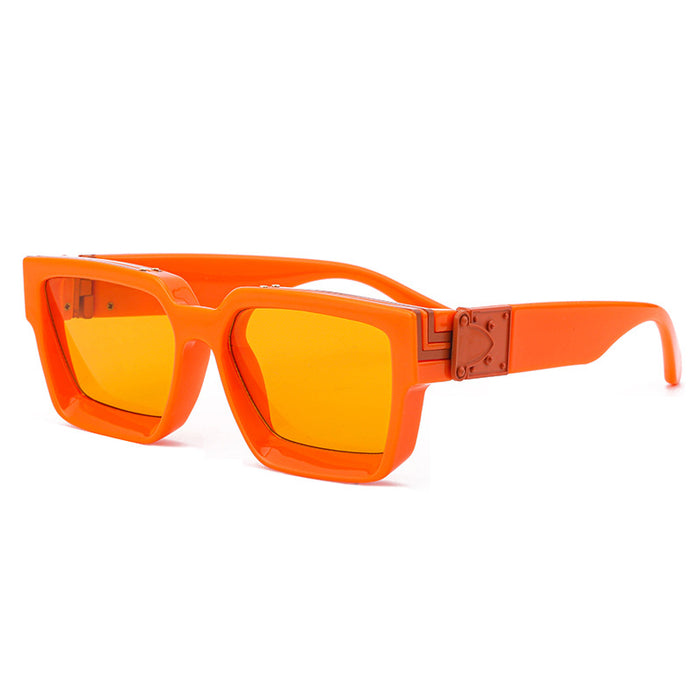 Wholesale PC Square Frame Sunglasses JDC-SG-LanMou002