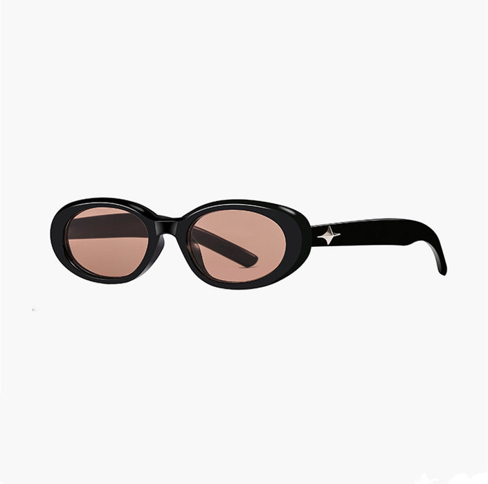 Wholesale Sunglasses, men's and women's new sunglasses, retro round face, small frame, cat eye polarized mirror
