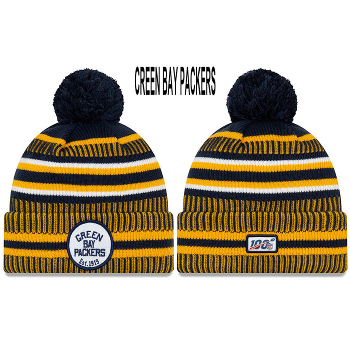 Wholesale European and American olive cap knitted sports round cap wool hat wool team cap League baseball cap