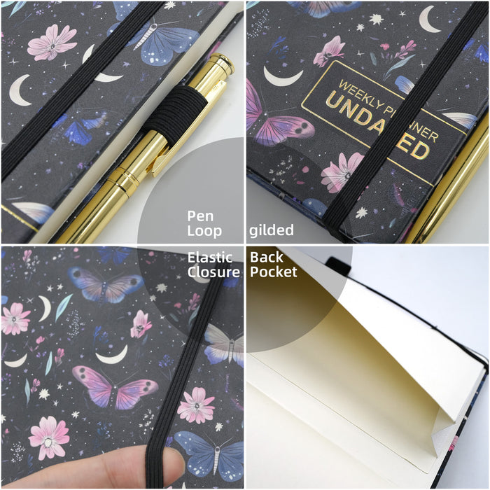 Wholesale Cute A5 Spring Flowers Imitation Leather Notebook with Horizontal Lines