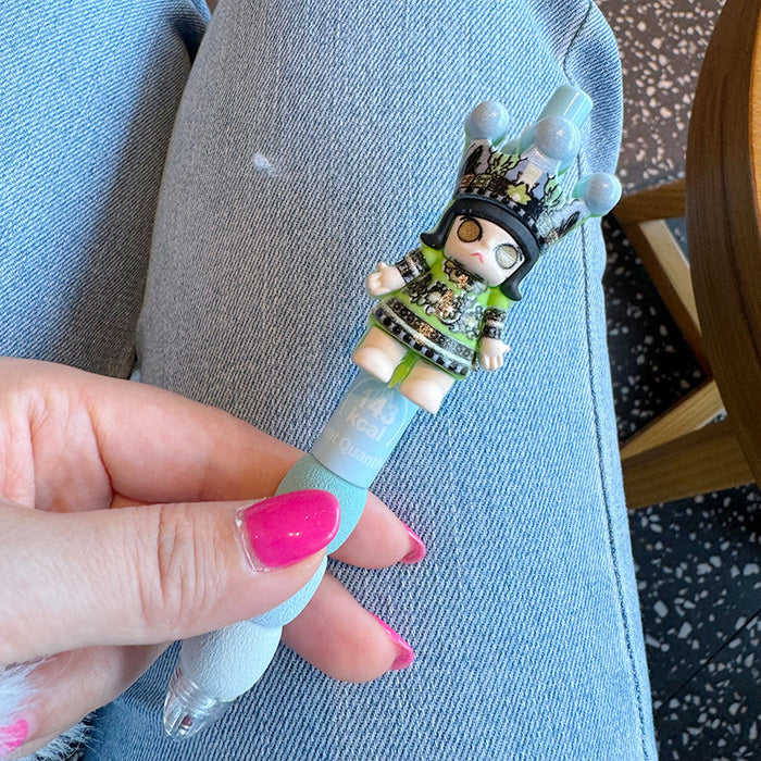 Wholesale Ball Pen Press Type Oil Refill Business Refill High-end Press Type Cylindrical Ball Pen