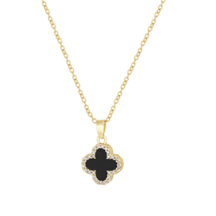 Wholesale Four-leaf clover necklace/ choker