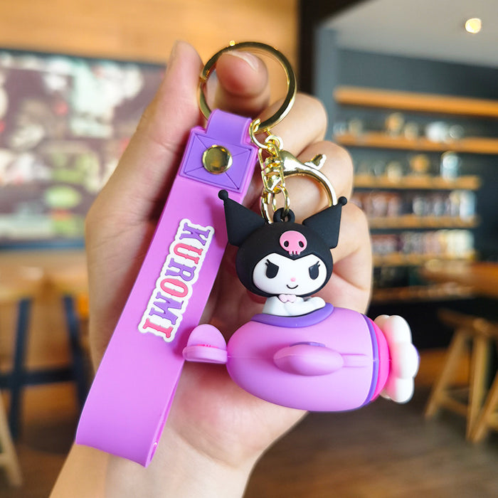 Wholesale Cartoon Doll Silicone Keychain JDC-KC-Tingm205