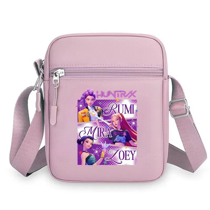 Wholesale Cute Cartoon Print Colorful Small Square Shoulder Bag