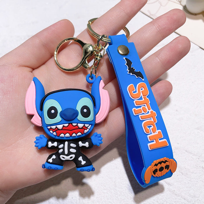 Wholesale Cartoon Silicone Doll Keychain JDC-KC-QiChao012