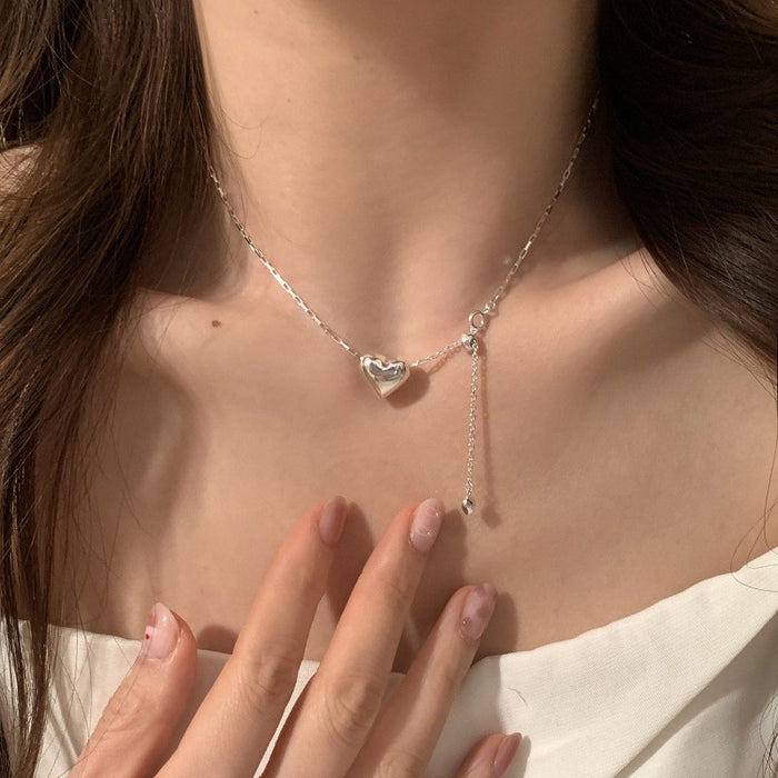 Wholesale  S925 Sterling Silver Butterfly Necklace Gift Female Niche Personalized Pendant