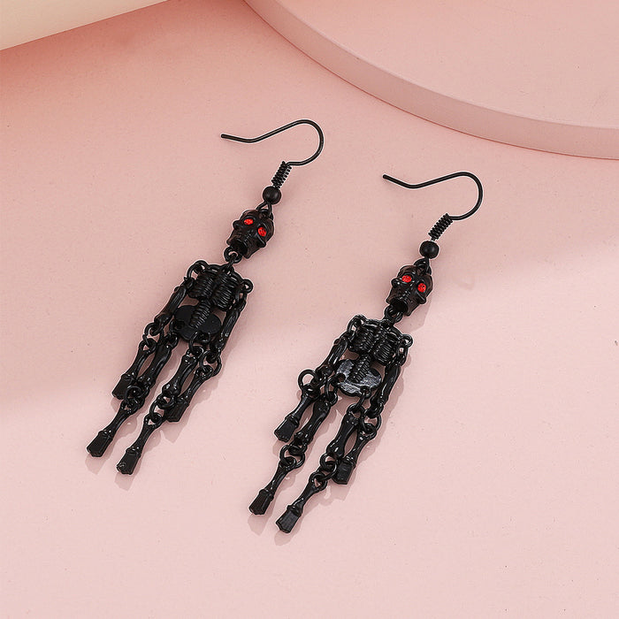 Wholesale Skull Earrings Women Hollow Ghost Skeleton Earrings Halloween Earrings